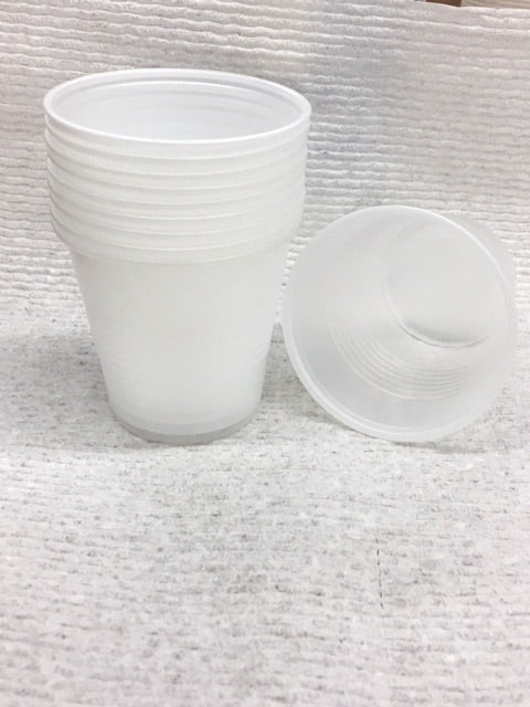 10 Plastic Mixing Cups